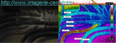 Thermographie de câbles électriques